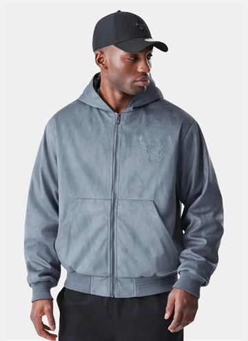 New Era NBA Chicago Bulls Suede Hooded